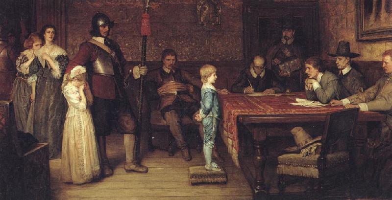 William Frederick Yeames,RA And When Did You Last See Your Father France oil painting art